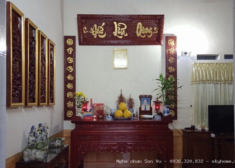 ẪU BAN THỜ ĐỒNG KỴ, BAN THỜ NHƯ Ý ĐẸP tại Nam Từ Liêm