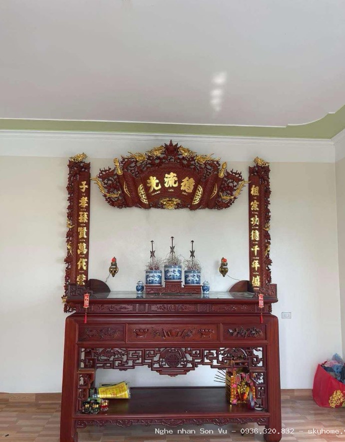 Bàn thờ chung cư hiện đại BTD2179 tại Thanh Xuân