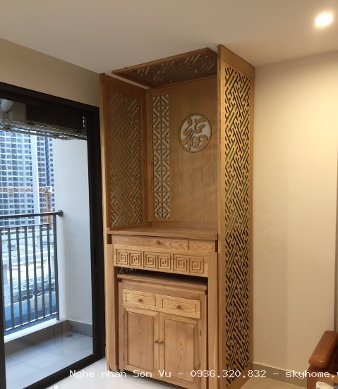 Bàn thờ đẹp mẫu BTD150722 tại Đống Đa