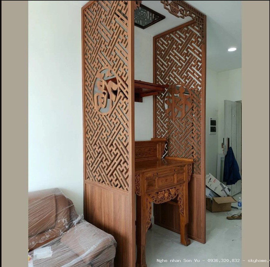 Gian thờ nhà thờ họ tại Nam Từ Liêm