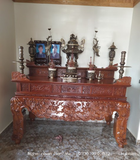 MẪU VÁCH NGĂN PHÒNG THỜ ĐẸP, TRANH THỜ TRÚC CHỈ tại Hà Đông