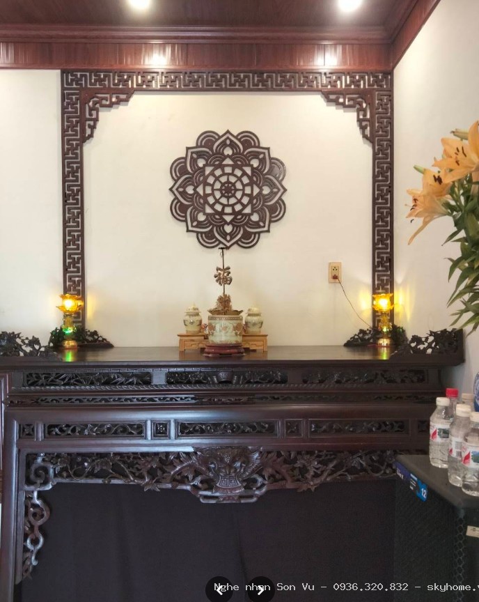 Sập thờ gụ tại Hà Đông