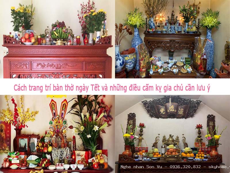 Tủ thờ 3 cấp kiểu hiện đại kiểu lồng ghép tại Đống Đa