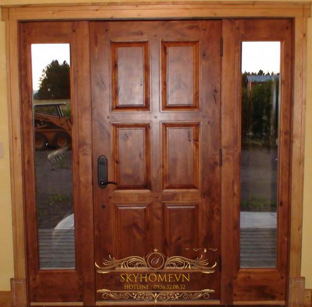 cửa gỗ lim lào -mẫu 3