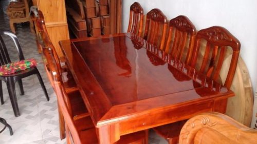 bàn ghế gỗ hồng đào