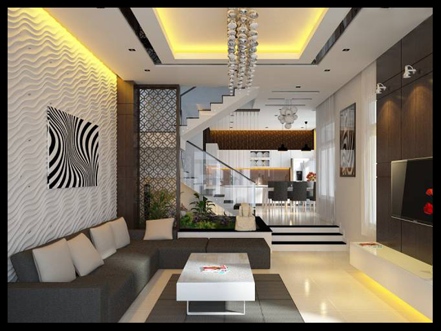 Những mẫu thiết kế phòng khách đơn giản mà đẹp - Bds123.vn