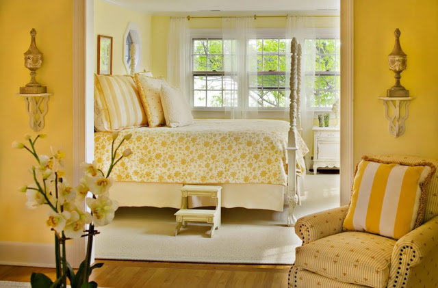 Phòng ngủ ấm áp sắc vàng- Mẫu số 5