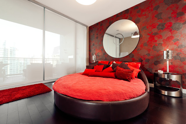 Phòng ngủ hiện đại với thiết kế hình tròn - Mẫu số 10