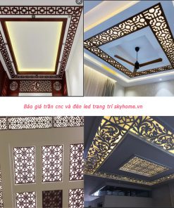 Vách trần cnc