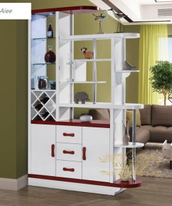 Vách ngăn bếp và phòng khách