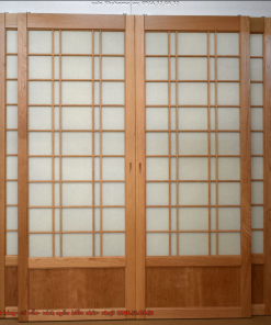 Cửa Lùa Vách Ngăn Gỗ Kiểu Nhật Bản