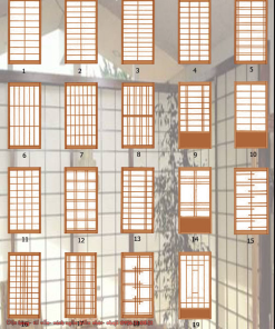 Vách ngăn kiểu nhật cho nhà hàng