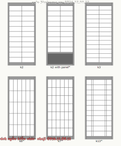 Vách Ngăn Kiểu Nhật Bản Sơn Trắng