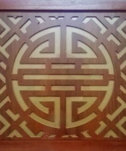 Vách cnc Chữ Vạn & Thọ và Tâm