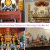 1 bàn thờ 2 bát hương
