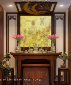 Bàn thờ quay vào phòng ngủ