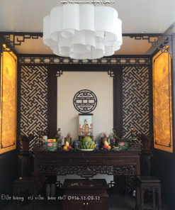 Phòng Thờ Nhà Ống 2 Tầng