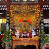 Bàn thờ gỗ Gõ Đỏ và gỗ Hương Đá