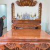 Bộ câu đối cuốn thư Mai điểu Hoá Long cánh gà