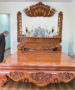 Bộ câu đối cuốn thư Mai điểu Hoá Long cánh gà