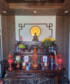 Bàn thờ tam cấp gỗ hương
