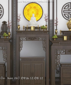 Bàn Thờ Phật và thờ gia tiên