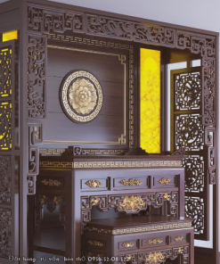 Sập Thờ Ngũ Phúc Kim Tiền