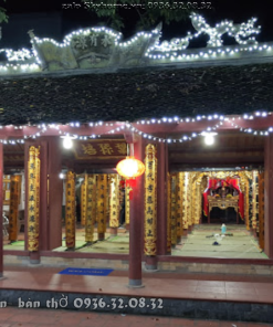 Nội Thất Nhà Thờ Gỗ 3 Gian