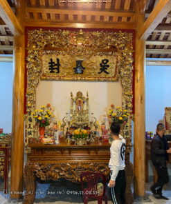 Nội thất Từ đường Nhà thờ họ 3 gian