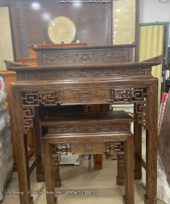 Thiết kế phòng thờ và giường ngủ 