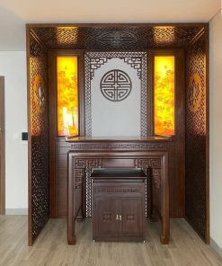 Bàn thờ trơn nhị cấp