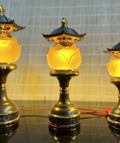 Đèn thờ là gì ? Đèn Thờ Gia Tiên, Đèn Thờ Nhà Thờ Họ, Đèn Thờ Đình Chùa