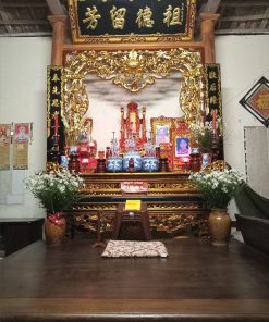 Sập Thờ Tứ Linh Đục Tay