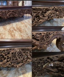 Sập Gỗ Gụ Lào Tủ Chè
