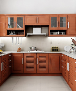 Tủ bếp gỗ xoan đào