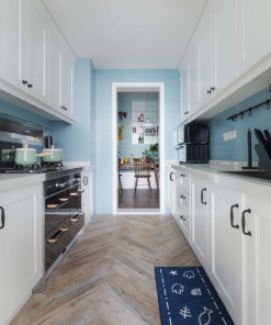 Tủ bếp song song