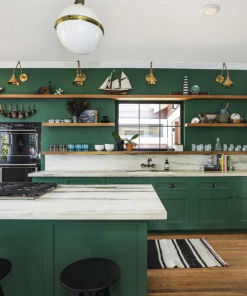 Tủ bếp song song