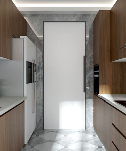 Tủ bếp song song