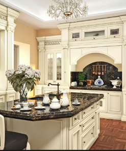 Cánh tủ bếp tân cổ điển