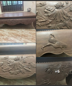 Sập Gỗ Gụ Lào Tủ Chè