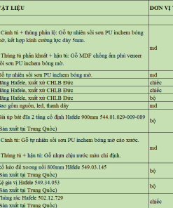 Tủ bếp gỗ óc chó