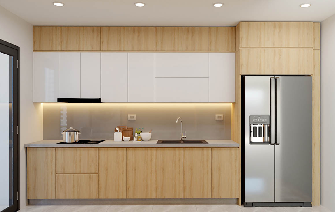 Tủ bếp Melamine