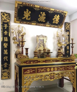 Sập Thờ Tứ Linh Hội Tụ