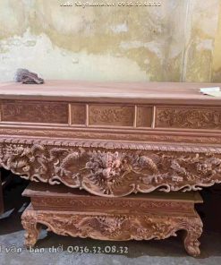 Sập thờ Tứ Linh Nhị Cấp