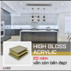 Bề mặt nội thất phủ acrylic
