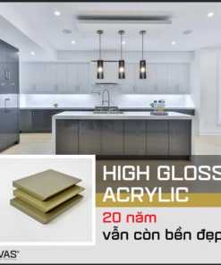 Bề mặt nội thất phủ acrylic