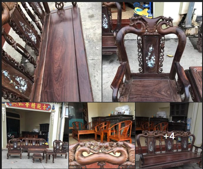 bo quoc dao cu go Trac ta Tran moc