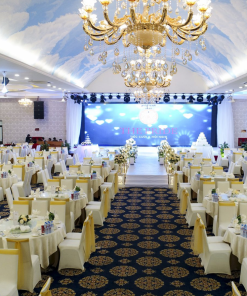 Du an thiet ke nha hang tiec cuoi noi bat do Skyhome thuc hien