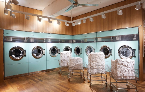 Mau thiet ke cua hang giat la Clean