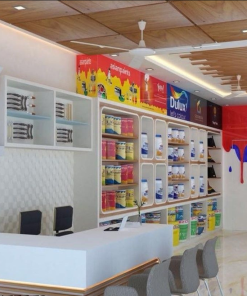 Thiết kế cửa hàng sơn